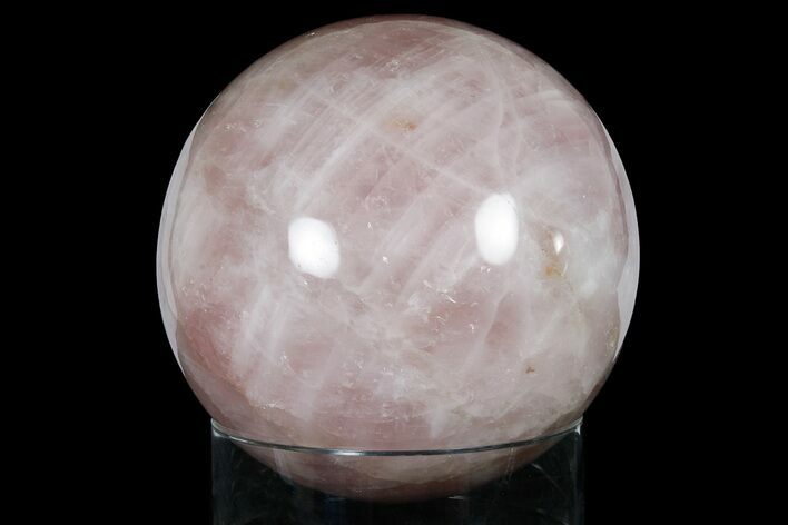 Huge, Polished Rose Quartz Sphere - Madagascar #181819